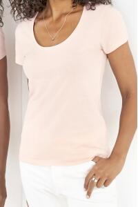 Produktfoto Sols Damen T-Shirt mit tiefem, weitem U-Ausschnitt