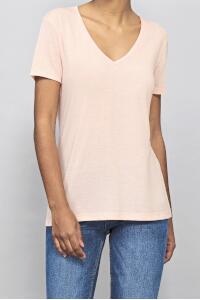 Produktfoto Sols lockeres Damen T-Shirt mit tiefem V-Ausschnitt bis 3XL