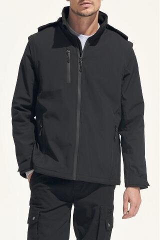 Produktansicht: Sols Softshell Jacke mit abnehmbaren Ärmeln Produktansicht: Sols Softshell Jacke mit abnehmbaren Ärmeln