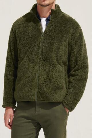 Produktansicht: Sols flauschige Unisex Fleecejacke