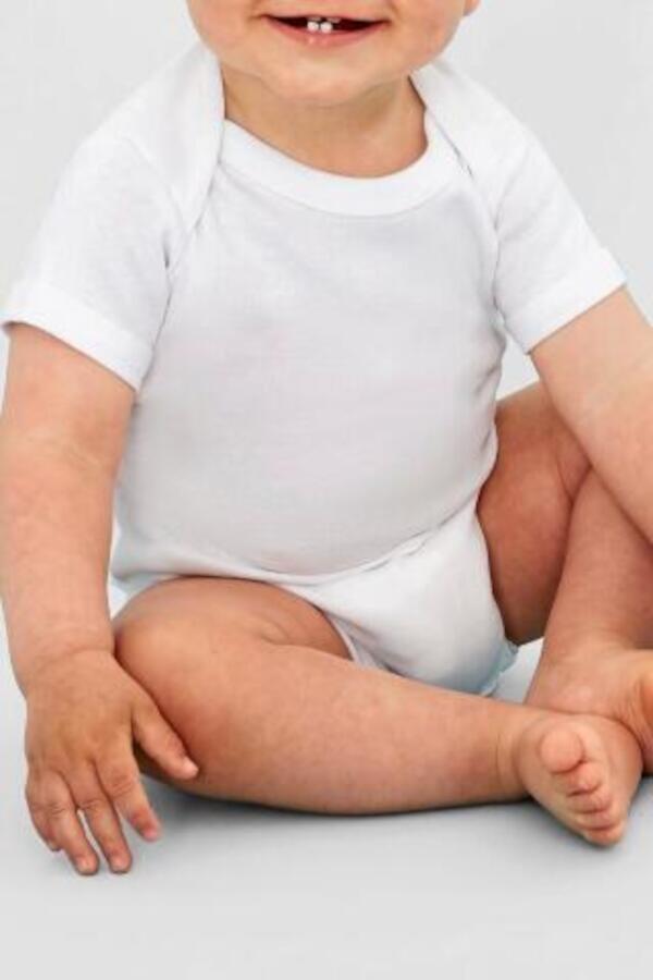 Produktansicht: Sols Bambino Baby Kurzarm Einteiler aus Bio Baumwolle ohne Bein Produktansicht: Sols Bambino Baby Kurzarm Einteiler aus Bio Baumwolle ohne Bein