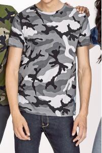 Produktfoto Sols Herren Kurzarm Camouflage T Shirt