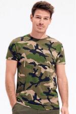 Produktfoto Sols Herren Kurzarm Camouflage T Shirt