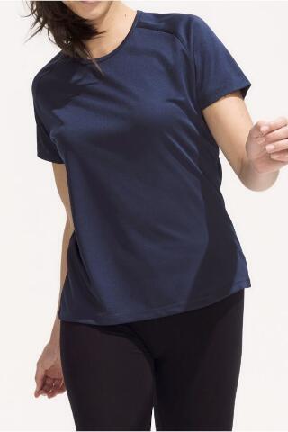 Produktansicht: Sols Damen Sport T Shirt mit kurzen Raglanärmeln Produktansicht: Sols Damen Sport T Shirt mit kurzen Raglanärmeln