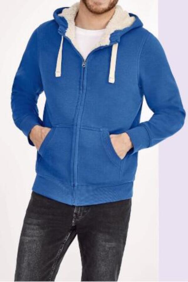 Produktansicht: Sols Sherpa gefütterte Kapuzensweatjacke für Damen und Herren Produktansicht: Sols Sherpa gefütterte Kapuzensweatjacke für Damen und Herren