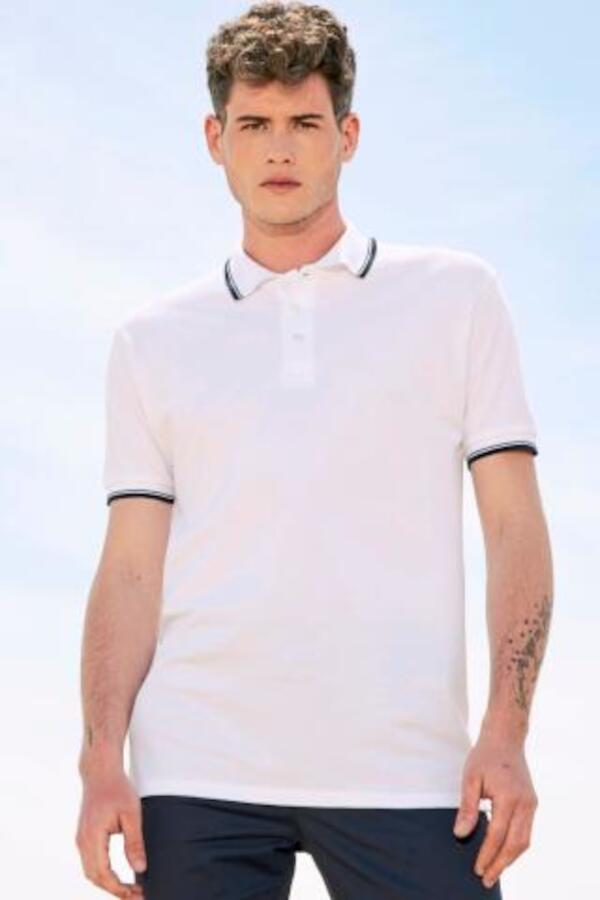 Produktansicht: Sols Practice Herren Piqué Poloshirt mit Kontrasten Produktansicht: Sols Practice Herren Piqué Poloshirt mit Kontrasten