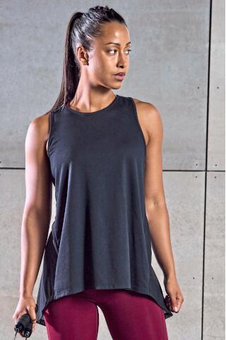 Produktansicht: Tombo rückenfreies Damen Sport Top ohne Arm Produktansicht: Tombo rückenfreies Damen Sport Top ohne Arm
