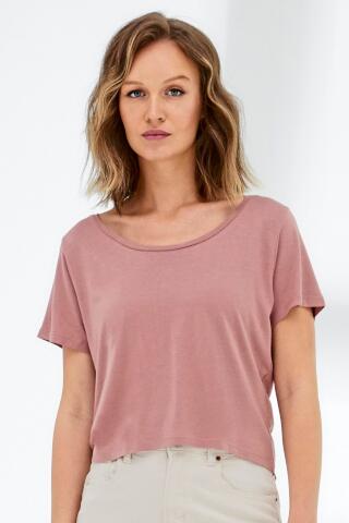 Produktansicht: Ecologie bauchfreies Damen Top mit Bio-Baumwolle Produktansicht: Ecologie bauchfreies Damen Top mit Bio-Baumwolle