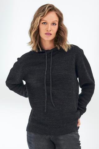 Produktansicht: Ecologie Iguazu Strickpulli mit Kapuze Produktansicht: Ecologie Iguazu Strickpulli mit Kapuze