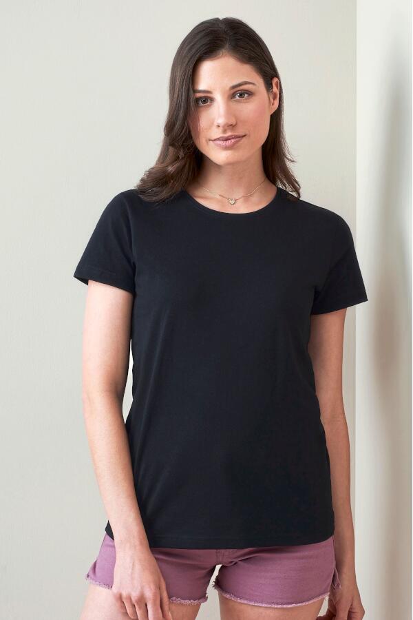 Produktansicht: Stedman Comfort Damen T Shirt mit rundem Halsausschnitt