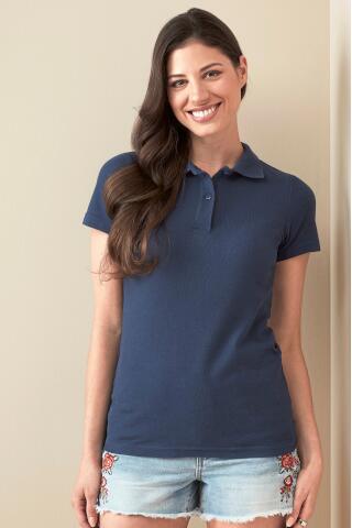 Produktansicht: Stedman Damen Pique Poloshirt aus Baumwolle