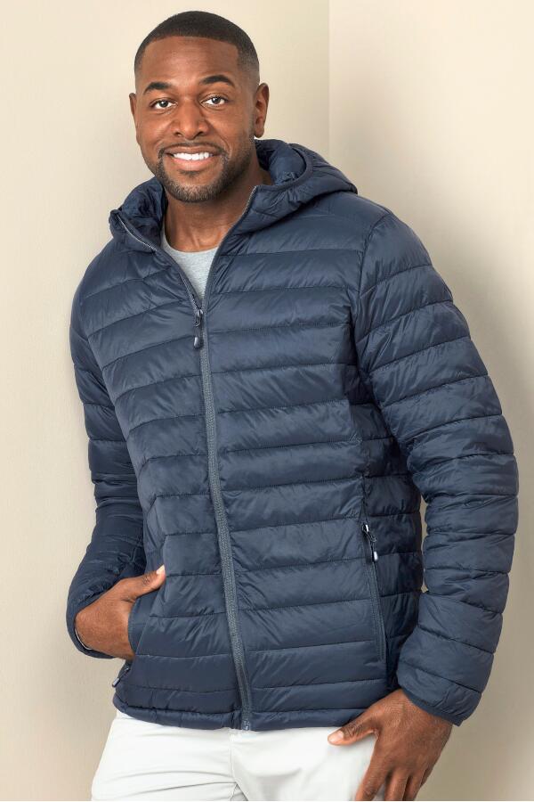 Produktansicht: Stedman Lux Herren Kapuzen Steppjacke bis Größe 5XL