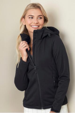 Produktansicht: Stedman Lux Damen Softshelljacke mit Kapuze