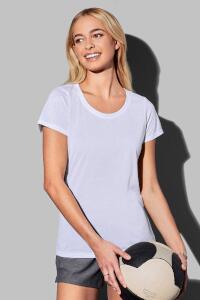 Produktfoto Stedman Cotton Touch Damen Funktionsshirt mit Baumwoll Tragegefühl