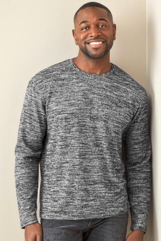 Produktansicht: Stedman leichter Herren Strickpulli in Melange-Optik Produktansicht: Stedman leichter Herren Strickpulli in Melange-Optik