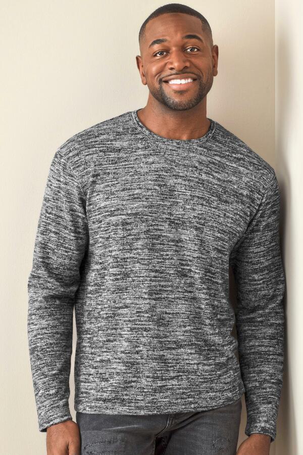 Produktansicht: Stedman leichter Herren Strickpulli in Melange-Optik Produktansicht: Stedman leichter Herren Strickpulli in Melange-Optik