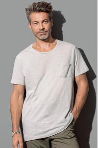 Produktfoto Stedman Shawn weites Herren Sommer T Shirt mit Brusttasche
