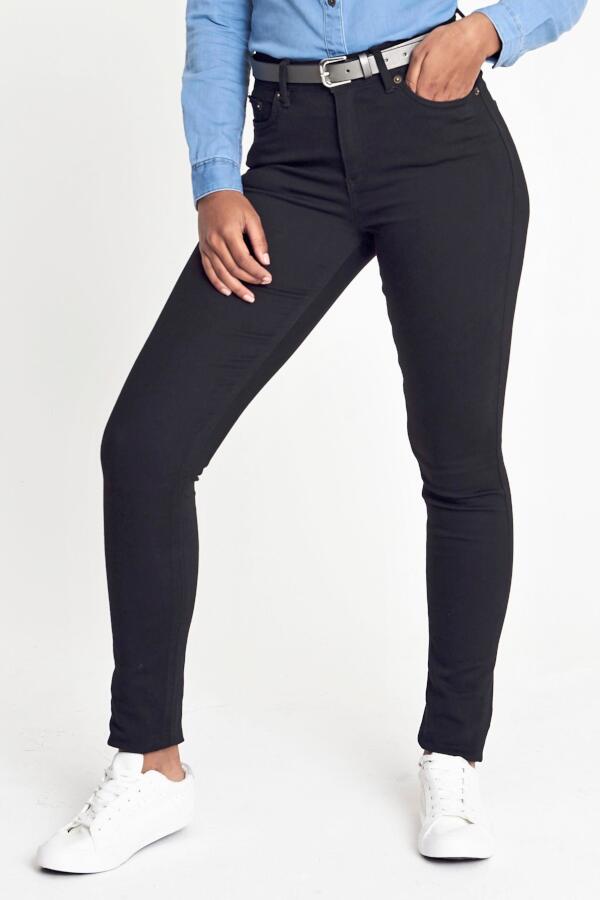 Produktansicht: So Denim Skinny schmal geschnittene Damen Jeans