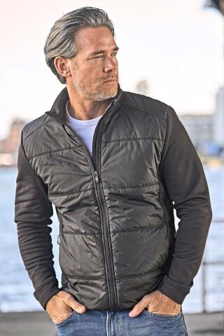 Produktansicht: Tee Jays Herren Hybridjacke mit gesteppter Körperpartie
