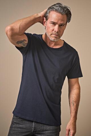 Produktansicht: Tee Jays Herren T-Shirt ohne Bündchen am Kragen Produktansicht: Tee Jays Herren T-Shirt ohne Bündchen am Kragen