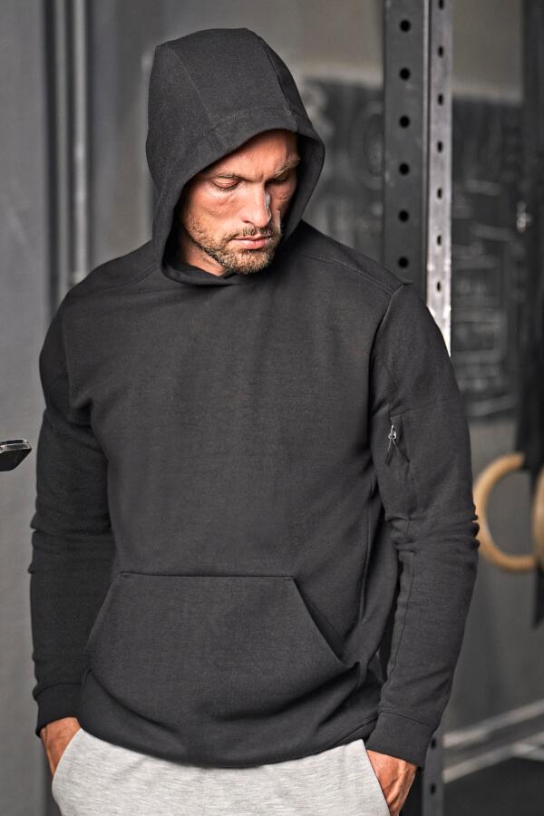 Produktansicht: Tee Jays Herren Sport Hoody mit Ärmeltasche