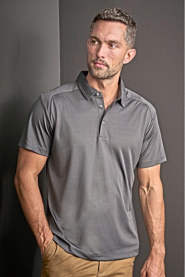 Produktansicht: Tee Jays Herren Luxus Kurzarm Sport Poloshirt