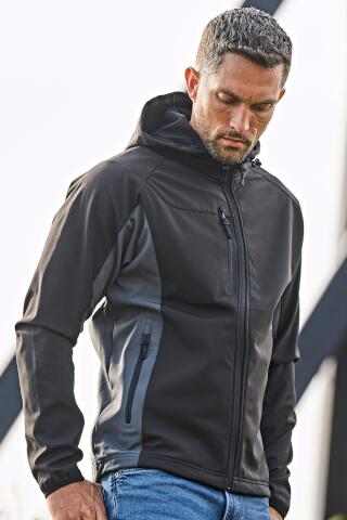 Produktansicht: Tee Jays leichte Herren Softshelljacke mit Kapuze