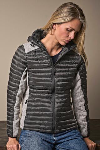 Produktansicht: Tee Jays Damen Kapuzen Steppjacke Produktansicht: Tee Jays Damen Kapuzen Steppjacke