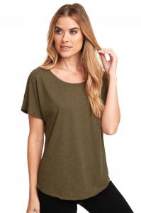 Produktfoto NLA langes Damen T-Shirt mit weitem Ausschnitt