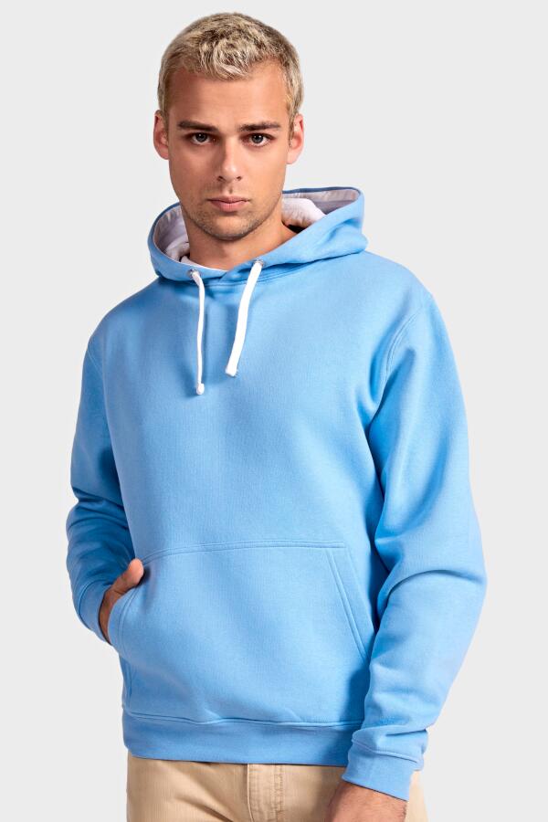 Produktansicht: Roly Herren Hoody mit Kontrastkapuze