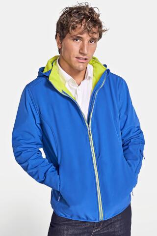 Produktansicht: Roly Softshelljacke mit abnehmbarer Kapuze