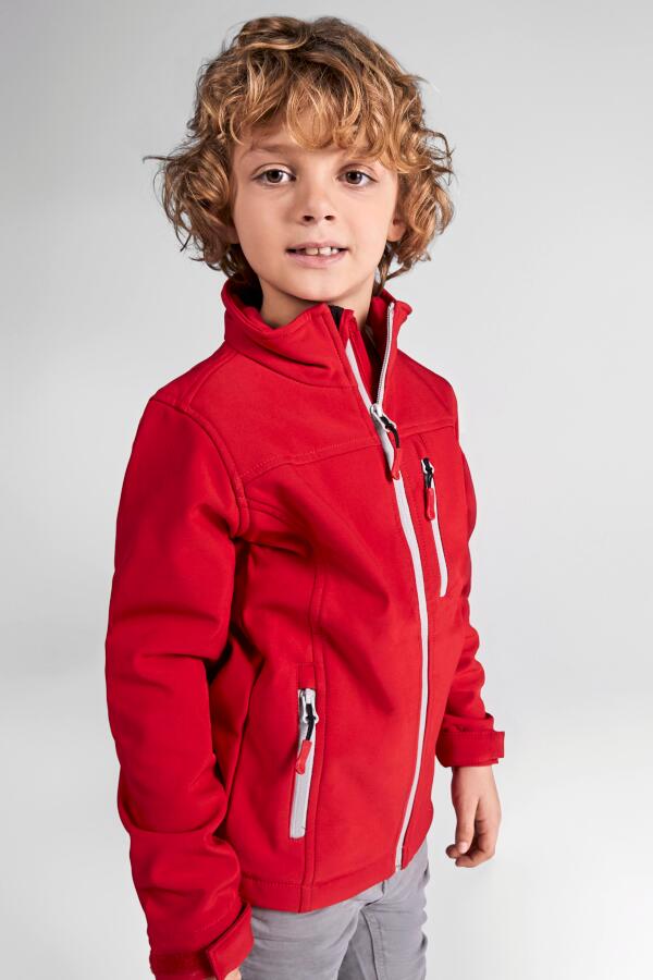 Produktansicht: Roly gefütterte Kinder Softshelljacke Produktansicht: Roly gefütterte Kinder Softshelljacke