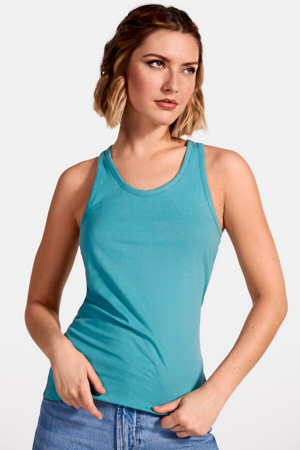 Produktansicht: Roly eng geschnittenes Damen Tank Top Produktansicht: Roly eng geschnittenes Damen Tank Top