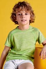 Produktfoto . Roly Kinder Sport T-Shirt mit kurzen Raglan-Ärmeln Produktfoto Roly Kinder Sport T-Shirt mit kurzen Raglan-Ärmeln