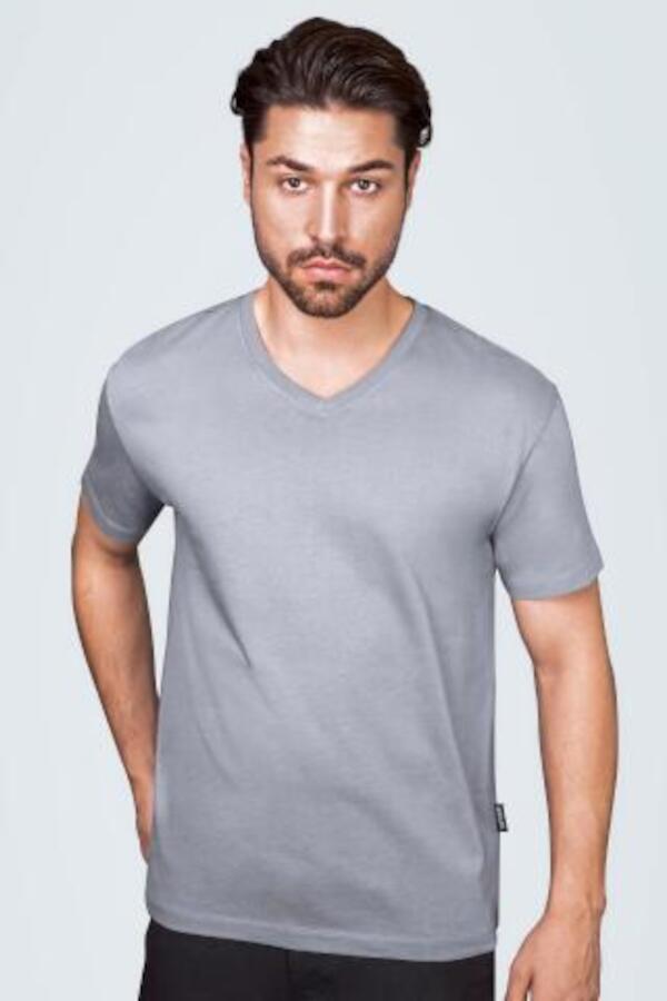Produktansicht: HRM Herren Bio T-Shirt mit V-Ausschnitt bis 60 Grad Produktansicht: HRM Herren Bio T-Shirt mit V-Ausschnitt bis 60 Grad