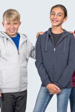 Produktfoto . HRM Kinder Premium Hoody-Jacke Produktfoto HRM Kinder Premium Hoody-Jacke