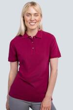 Produktfoto HRM schweres Damen Kurzarm Poloshirt bis 5XL